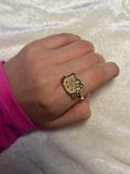 14KT Gold plated Hello kitty ring🎀 Size 8 Only